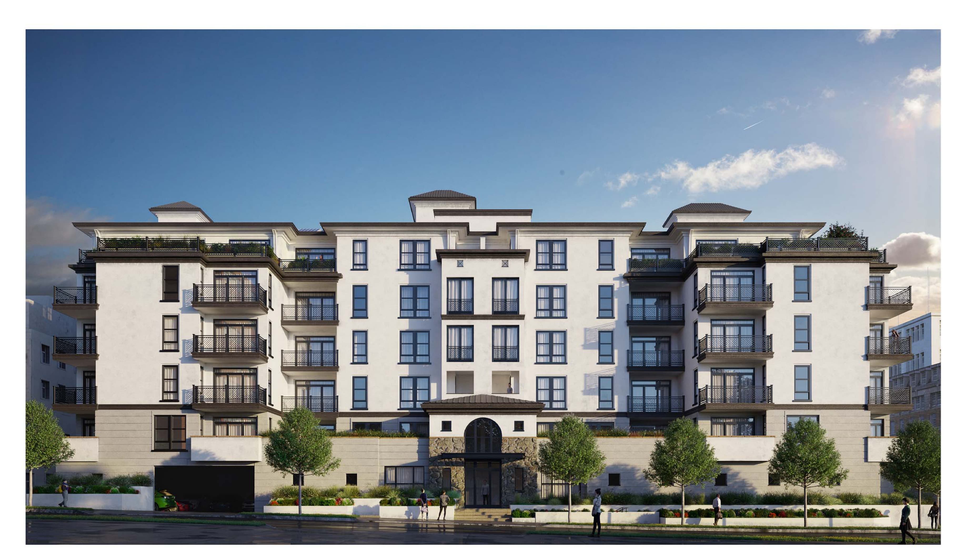 856 S Gramercy Dr building rendering
