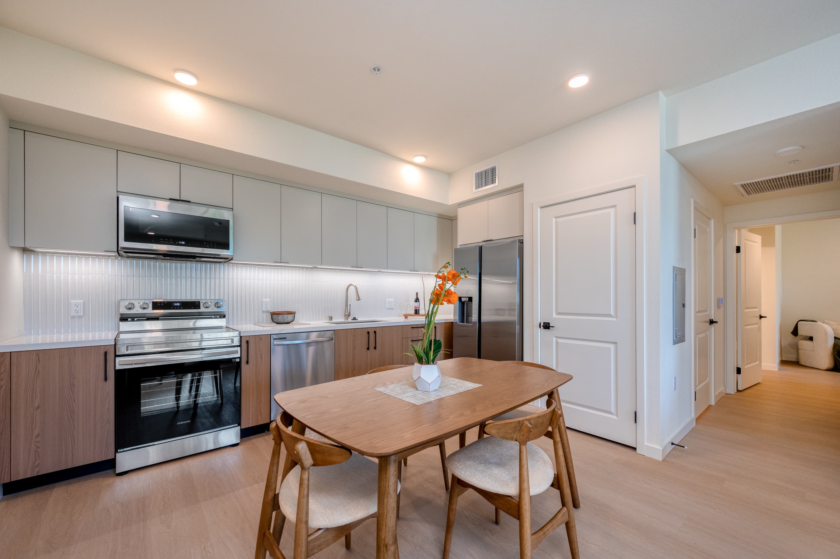 Unit 301 — one-bedroom interior